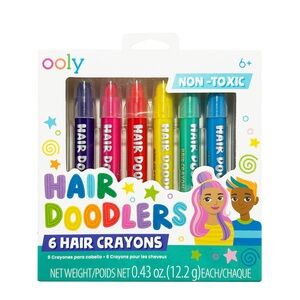 EUC Ooly Hair Doodlers Crayons